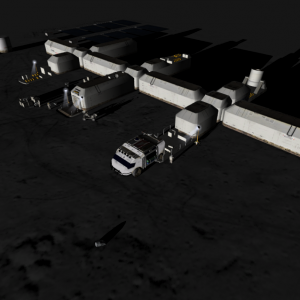 Sunrise at Aurora base