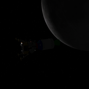 Mission 20130203:

Approaching the moon