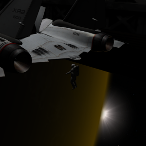 Sounding the Enterprise after arrival at ISS (2)