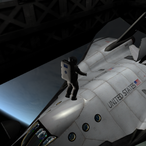 Sounding the Enterprise after arrival at ISS (4)