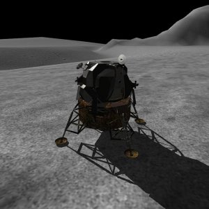 Multitexturing of terrain based on distance to camera, shadow mapping, normal mapping, specular lighting - all achieved via HLSL shaders.