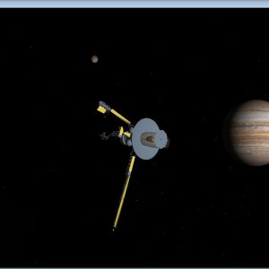 Gailieo aprouching Ganymede