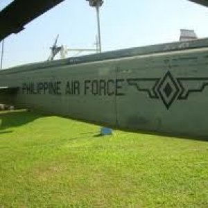 Tail of one of our Huey helicopter