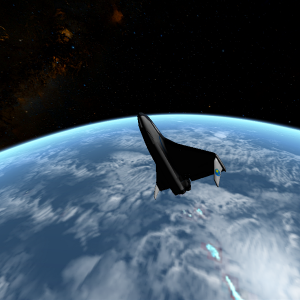 Chronus on orbit.