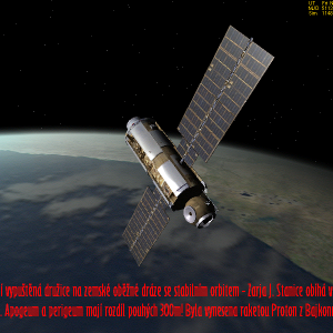Zarja J - first orbit